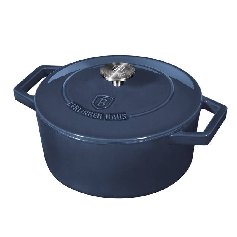 Product detail of Berlinger Haus Metallic Line Aquamarine Edition BH-6521, poklice, 20 cm tmavě modrý