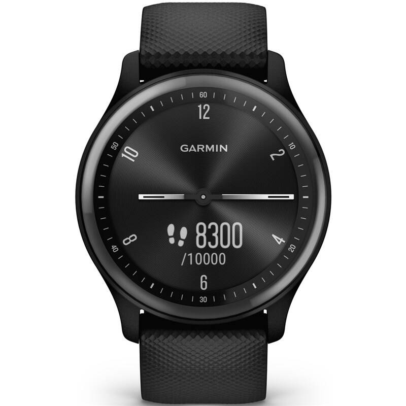 Product detail of Garmin vívomove Sport - Slate / Black Silicone Band (010-02566-00)