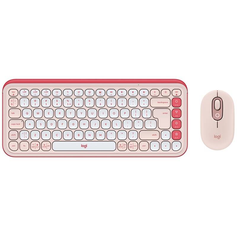Product detail of Logitech POP ICON, US layout (920-013142 ) růžová