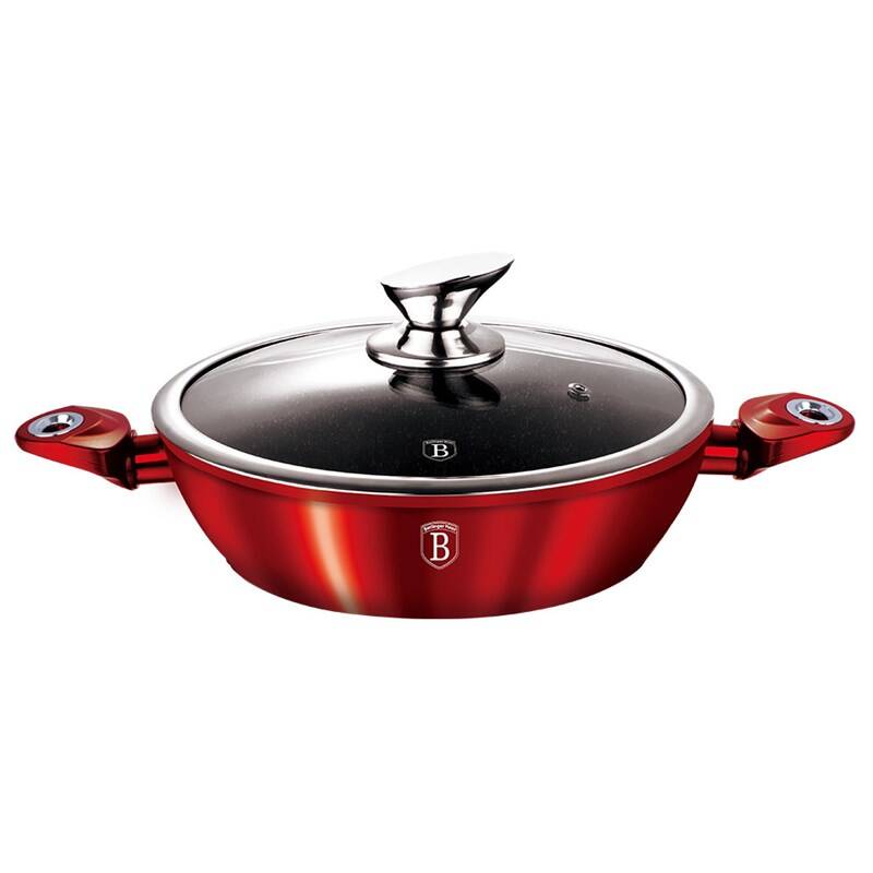 Berlinger Haus Burgundy Metallic Line BH-1263, 28 cm, poklice - main (0)