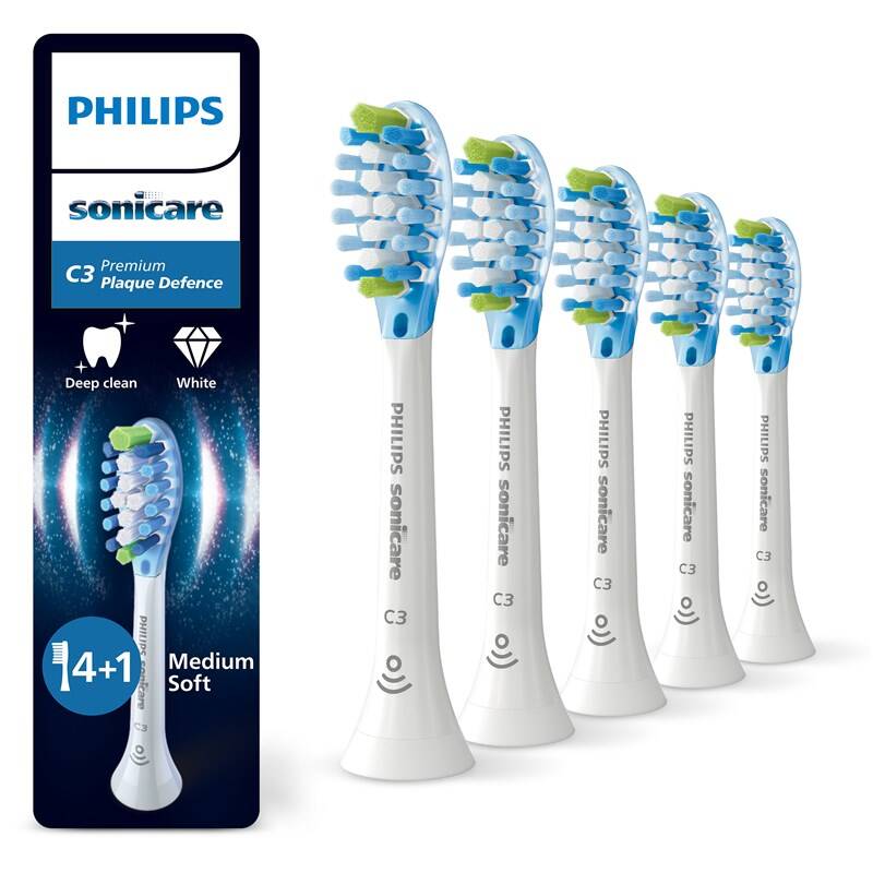 Product detail of Philips Sonicare Premium Plaque Defense HX9045/87 (5 ks) bílá