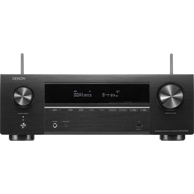 Product detail of Denon AVR-X1700H černý