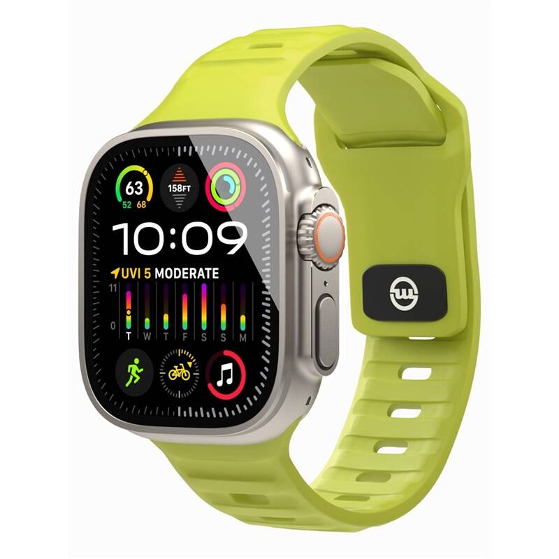 Product detail of Mobile Origin na Apple Watch 49mm/45mm/44mm/42mm (AWS-01-GRV) zelený