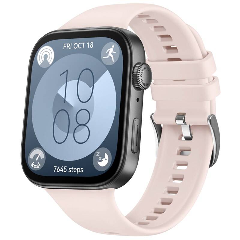 Product detail of FIXED Silicone Strap na Huawei Watch FIT 3 (FIXSSTB-1388-PI) růžový