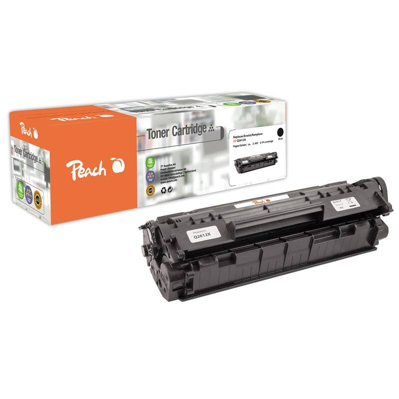 Product detail of Peach HP 12X, Q2612X, 3000 stran (111732) černý