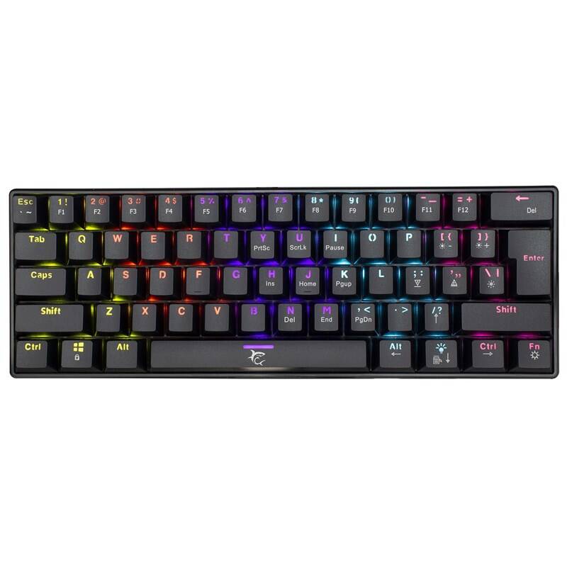 Product detail of White Shark SHINOBI, US layout, Red Switch (SHINOBI-B-US-RED.SW) černá