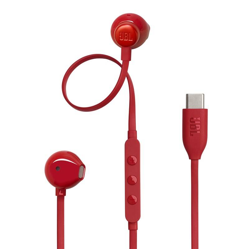 Product detail of JBL Tune 305 USB-C (JBLT305CRED) červená