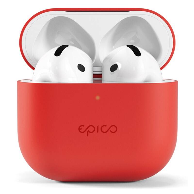 Product detail of Epico Silicone pro Apple Airpods 4 (9911101400021) červené