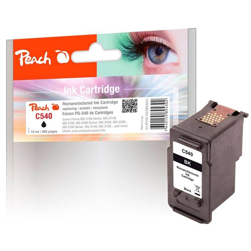 Product detail of Peach Canon PG-540BK, 13 ml (316475) černá