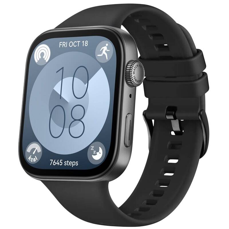 Product detail of FIXED Silicone Strap na Huawei Watch FIT 3 (FIXSSTB-1388-BK) černý