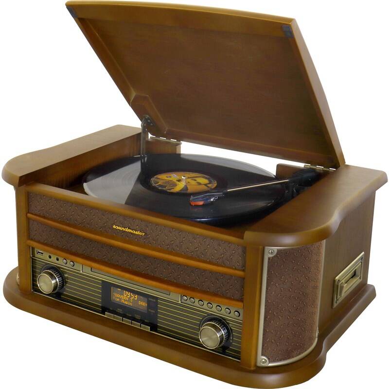 Product detail of Radiopřijímač DAB+/CD Soundmaster NR565DAB hnědý