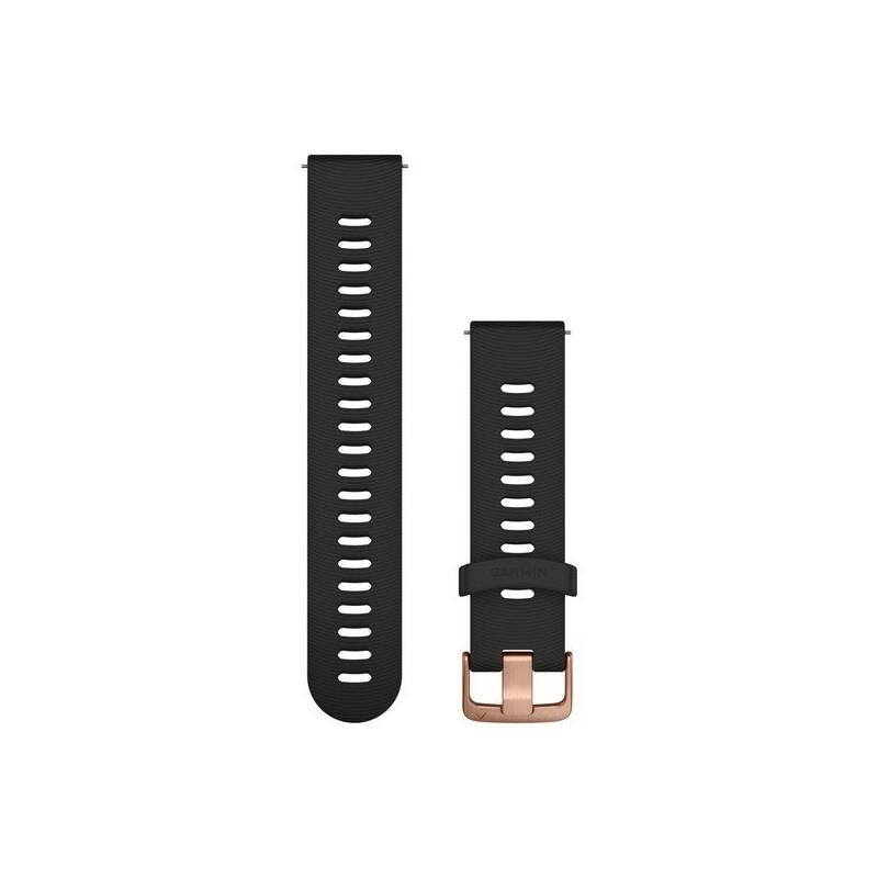 Product detail of Garmin Quick Release 20mm, silikonový černý, růžovozlatá přezka (010-11251-1H)