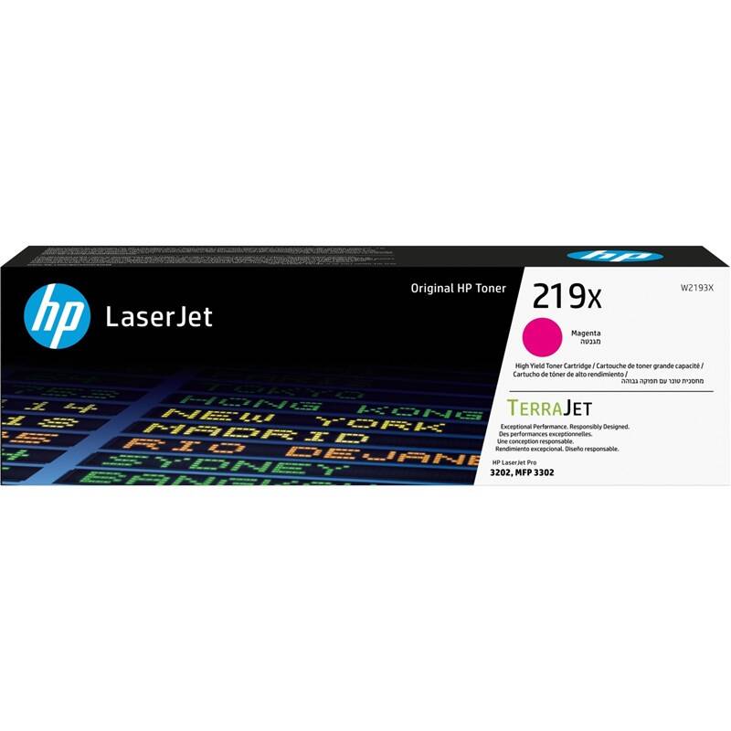 HP 219X, 2500 stran (W2193X) purpurový - main (0)