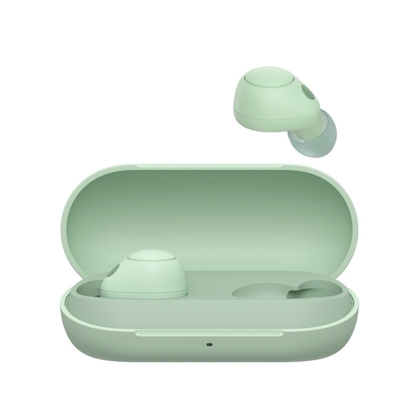 Sony WF-C700N, zelená, bezdrátová sluchátka bluetooth