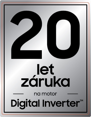 Sušička Samsung DV90T6240LB/S7, 20letá záruka