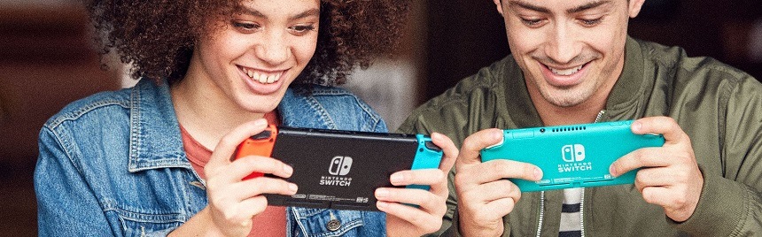 Nintendo Switch + Neon Red / Neon Blue Joy-Con (NSH0062)