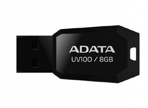A-Data 8GB USB 2.0 DashDrive UV100, černá