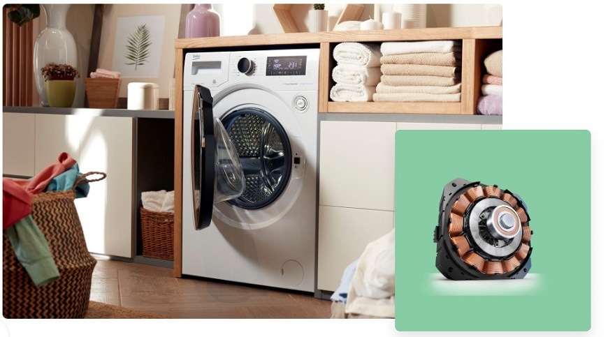 Sušička prádla BEKO BM3T4924WBC, invertorový kompresor ProSmart