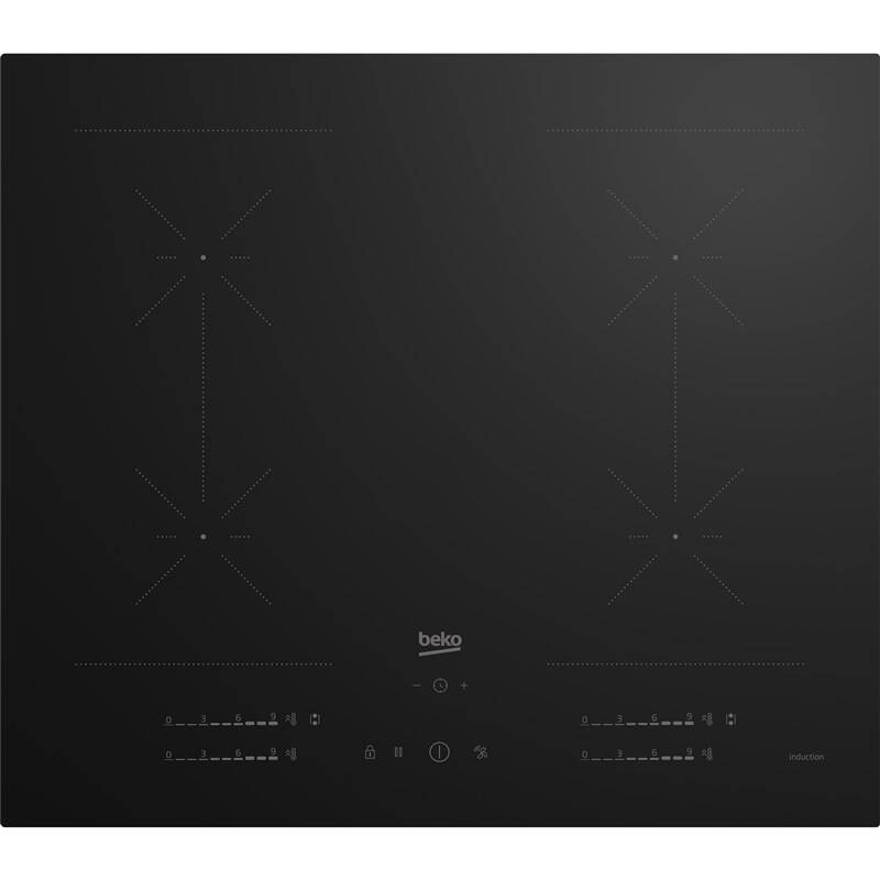 Varná deska indukce Beko HII64720SUF2T, černá