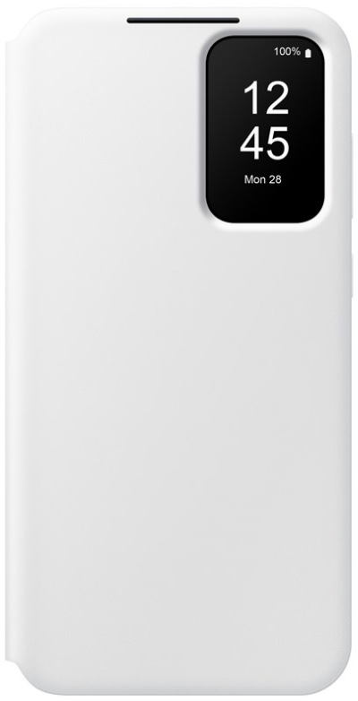 Pouzdro na mobil flipové Samsung Smart View na Samsung Galaxy A35 - bílé