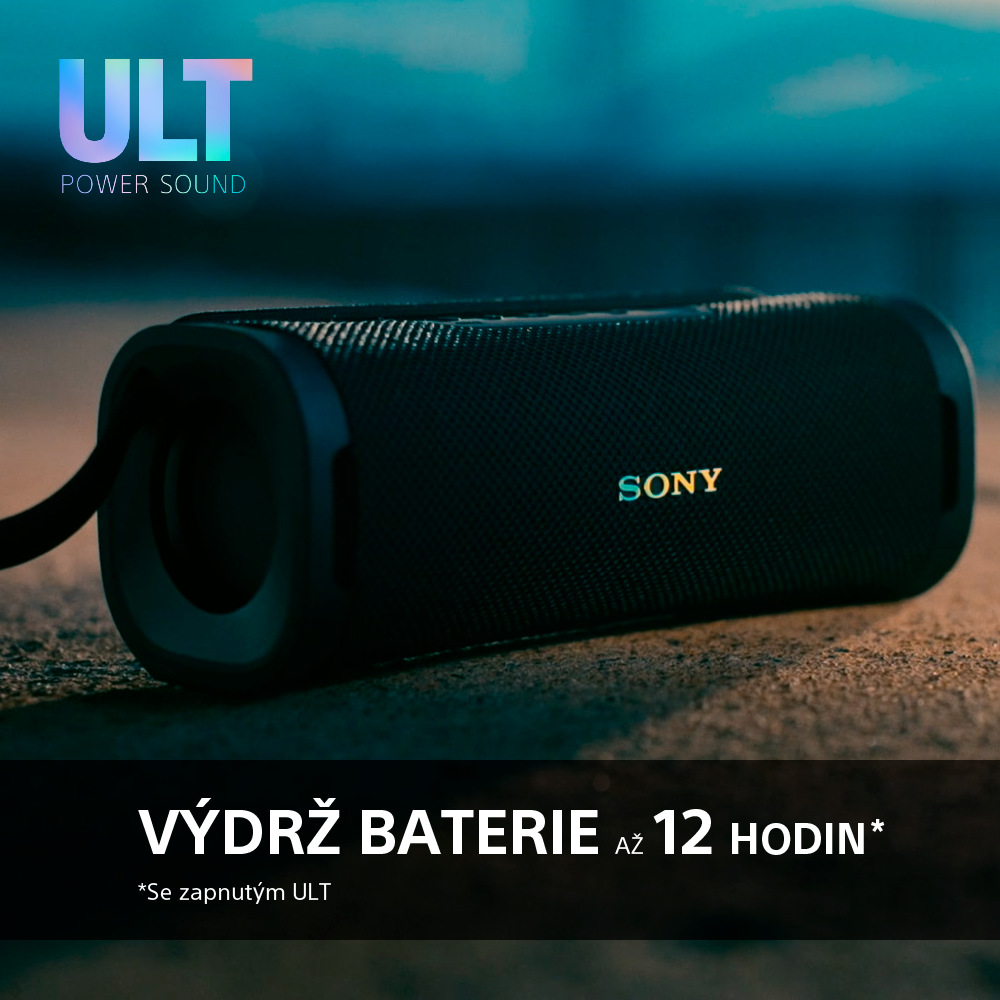 Přenosný reproduktor Sony ULT FIELD 1, bílá
