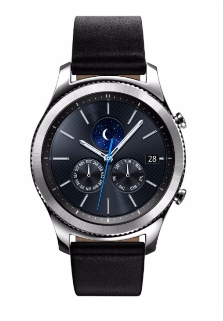 Samsung Gear S3 Classic, čierna/sivá