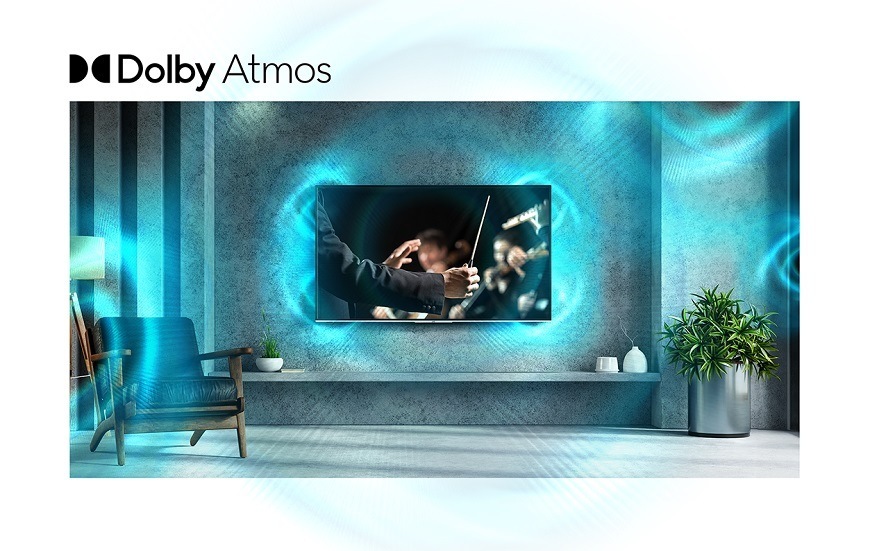Televize JVC LT-55VGM9435, subwoofer a dolby atmos
