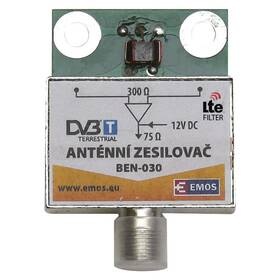 Zesilovač EMOS anténní předzesilovač 30dB VHF/UHF