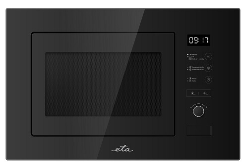 vestavná mikrovlnná trouba ETA579990000, černá
