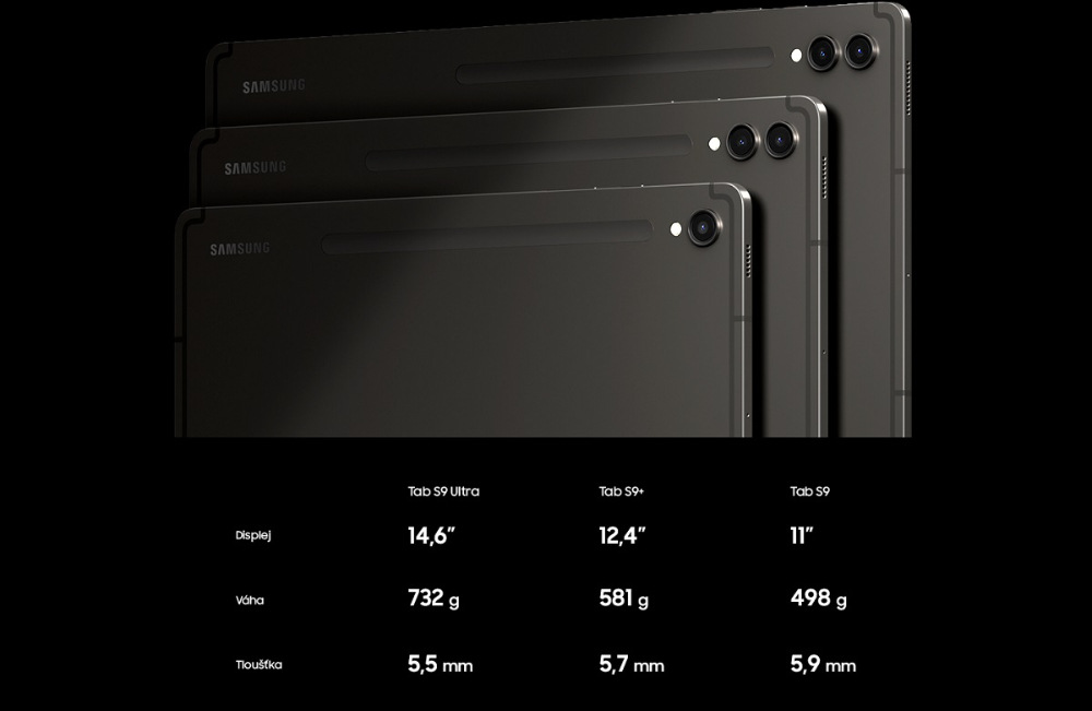 Samsung Galaxy Tab S9 8 GB / 128 GB 11", 128 GB, WF, BT, Android 13.0