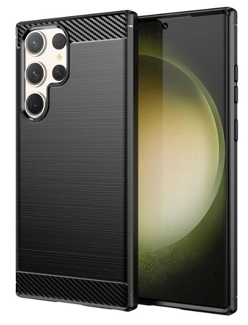WG Carbon na Samsung Galaxy S23 Ultra 5G, černá