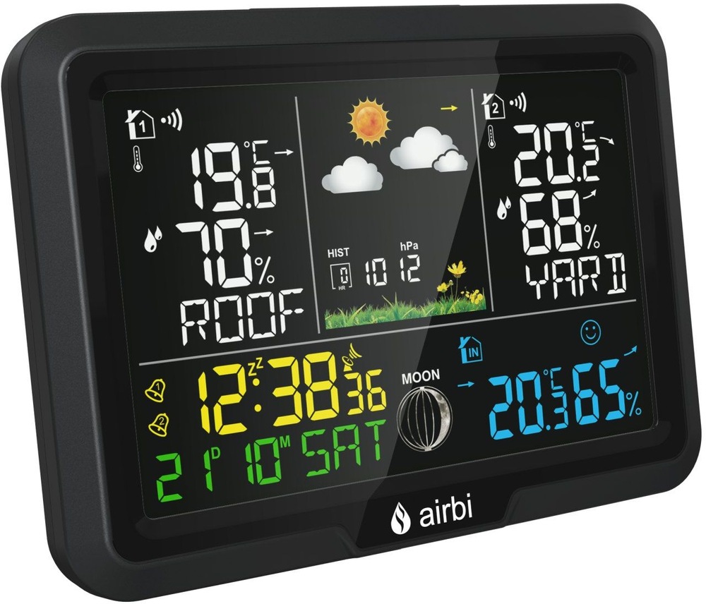 Meteostanice Airbi DUO Color, 2 čidla