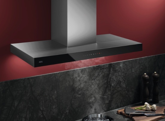 Komínový odsavač par AEG GB67D91HL Hob2Hood
