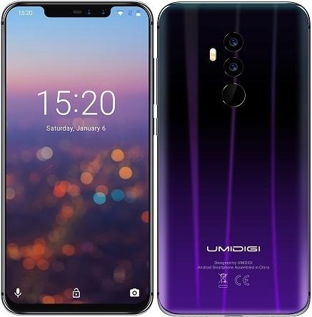 UMIDIGI Z2, černá/fialová