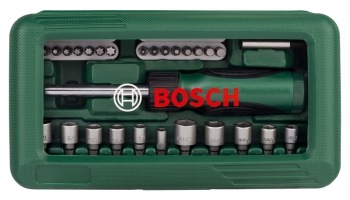 Bosch sada nářadí se šroubovákem, 46 ks
