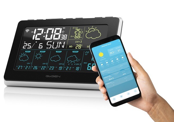 chytrá meteostanice GoGEN ME 3565 SMART, aplikace