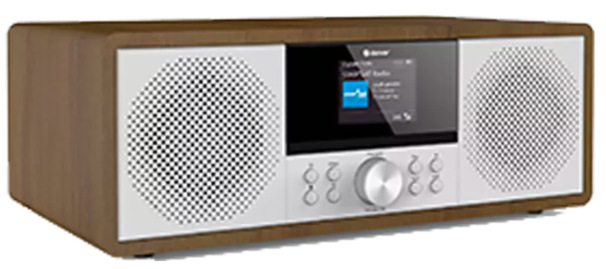 Internetové rádio s DAB+/CD Denver MIR-270DW, hnědé