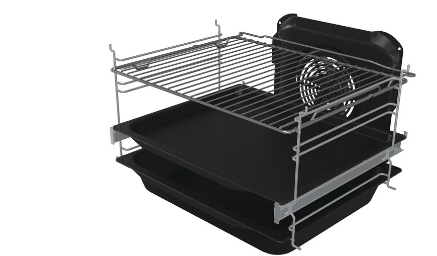 Kombinovaný sporák Gorenje GKS5C73WF, bílá, příslušenství a objem 70 litrů