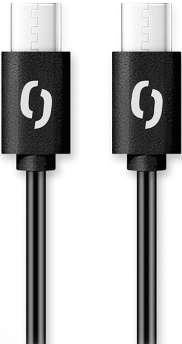 Kabel Aligator Power 100W, USB-C/USB-C, 5A, 1,5m - černý