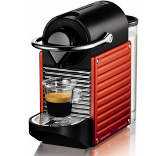 Krups Nespresso XN 3006 Pixie, červená