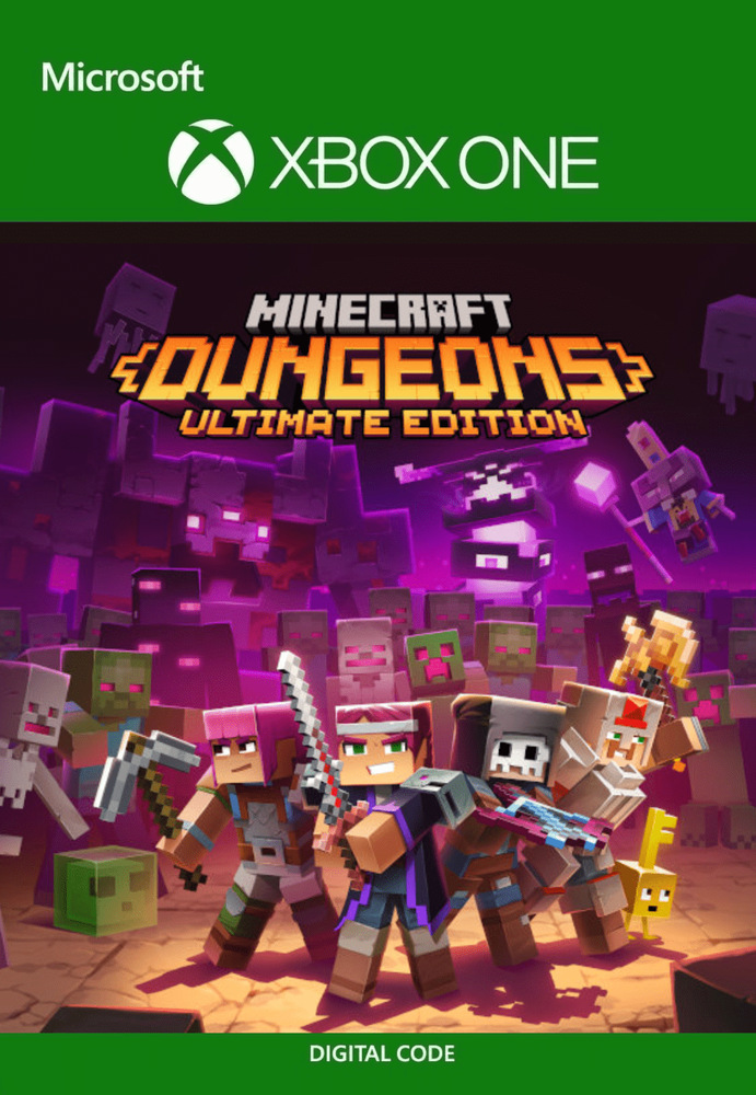 Minecraft Dungeons: Ultimate Edition – elektronická licence Xbox Series / Xbox One