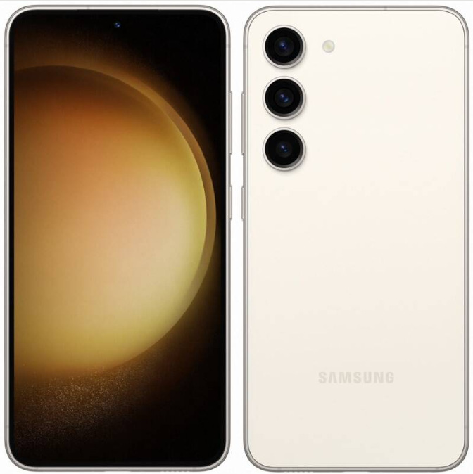 Samsung Galaxy S23 5G 8 GB / 128 GB, krémový
