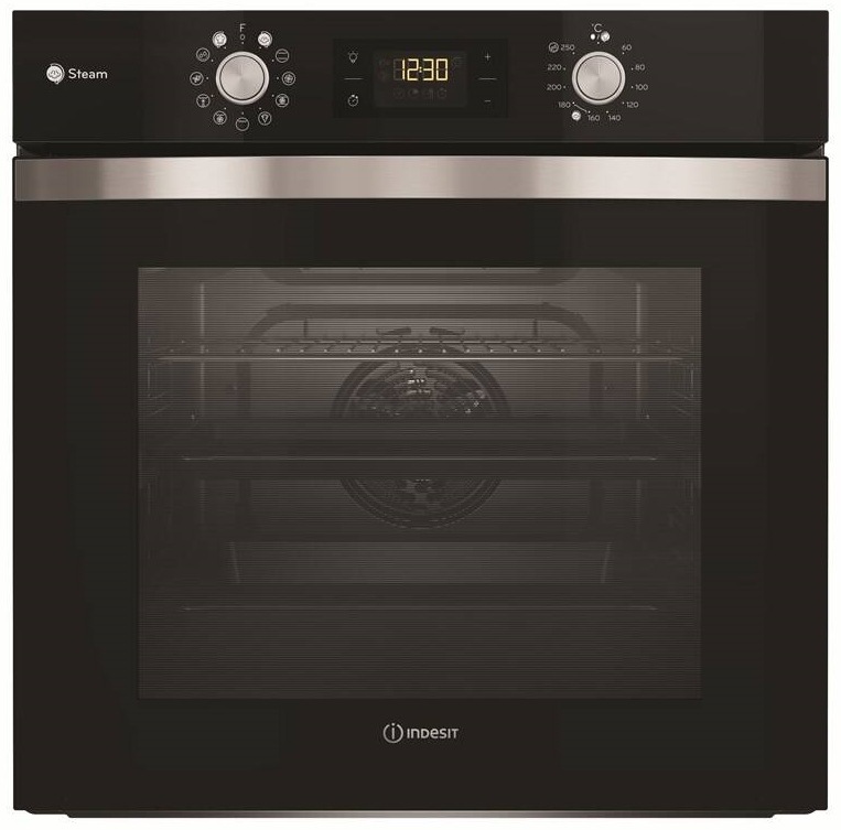 Trouba vestavná Indesit IFWS 4841 JH BL, černá