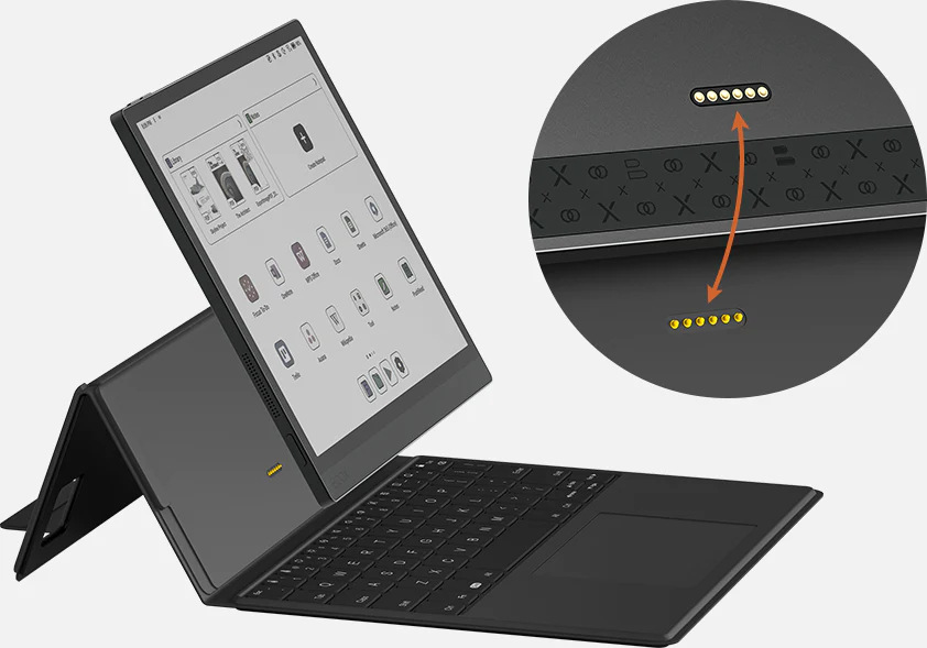 Pouzdro pro tablet ONYX BOOX TAB ULTRA C PRO s klávesnicí, černá