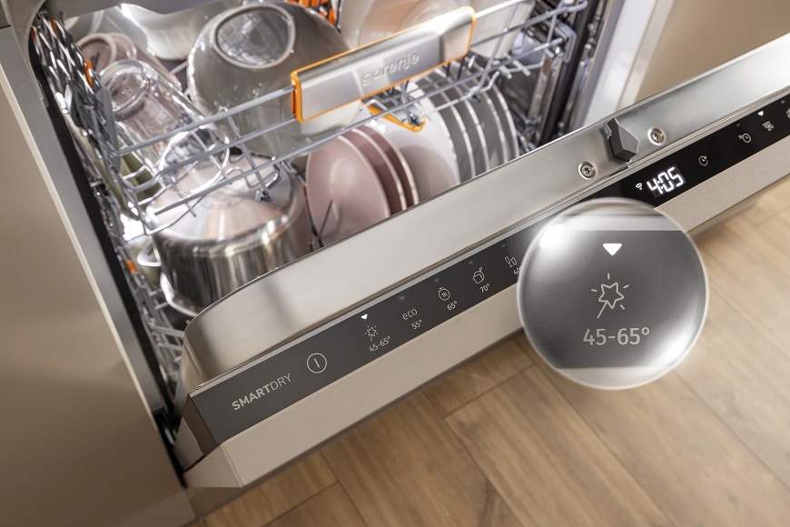 Vestavná myčka Gorenje GV663B65XXL, Automatický program pro úsporné mytí
