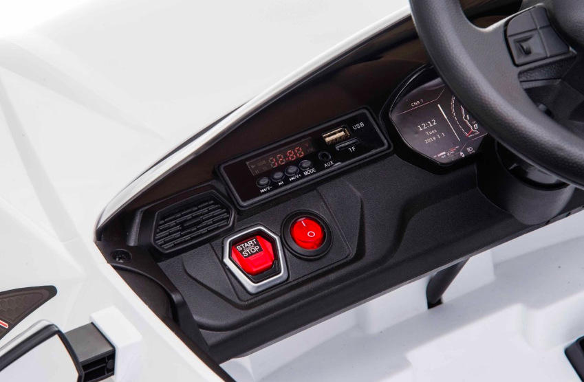 Elektrické auto Beneo Lamborghini Urus bílé