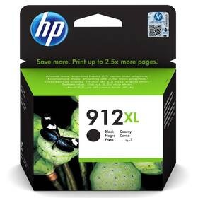 Inkoustová náplň HP 912XL, 825 stran (3YL84AE) černá