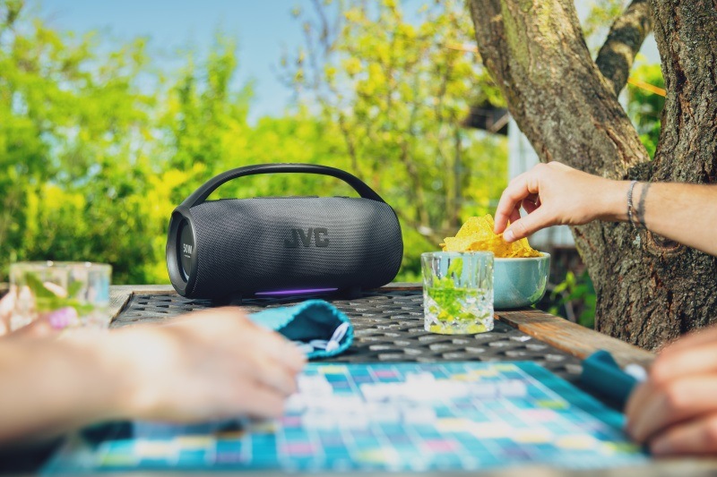 bezdrátový reproduktor JVC XS-E524B, zvuk
