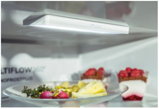 Chladnička Gorenje NRK6192AXL4, nerez, Efektivní LED osvětlení