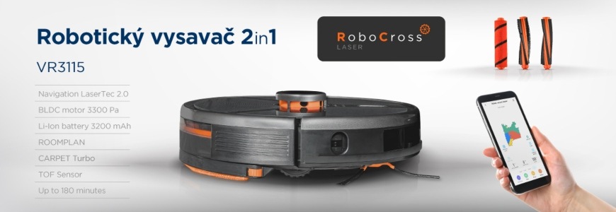 Concept RoboCross VR3115, černá